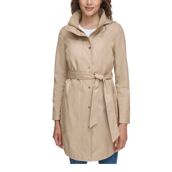 Calvin Klein Women's Trench Jacket - Picture 3 of 4